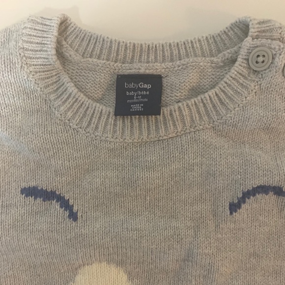 Baby-gap Sweater & matching hat 6-12mo - Picture 2 of 2